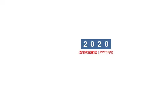 酒店收益管理(PPT55页)