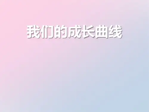 2021年《我们的成长曲线》PPT文档