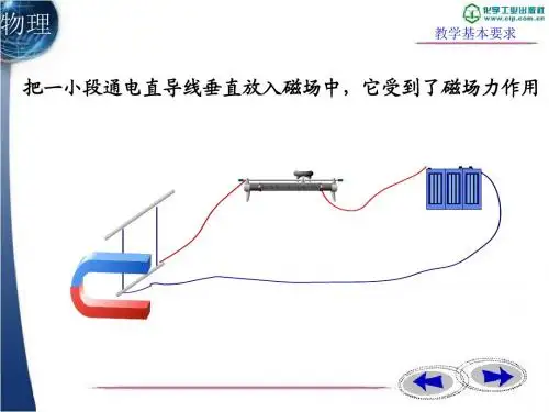 磁场对通电直导线的作用力