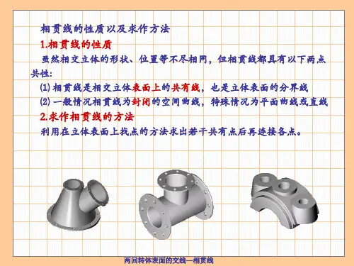 12圆柱相贯线