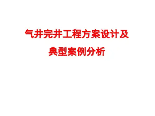 气井完井工程方案设计及典型案例分析4