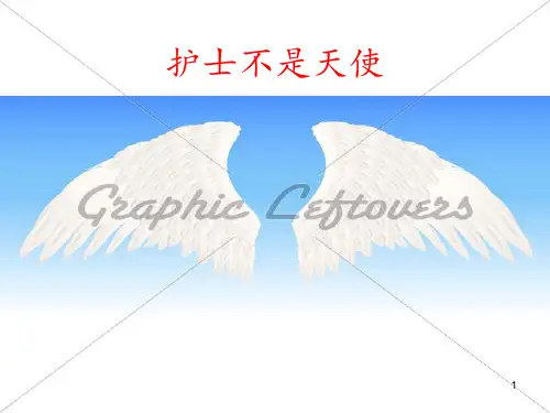 护士演讲 ppt课件