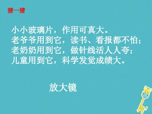 八年级物理上册5.2生活中的透镜全国公开课一等奖百校联赛微课赛课特等奖PPT课件