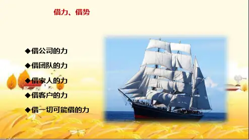 产说会邀约技巧话术 PPT