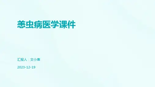 恙虫病医学课件