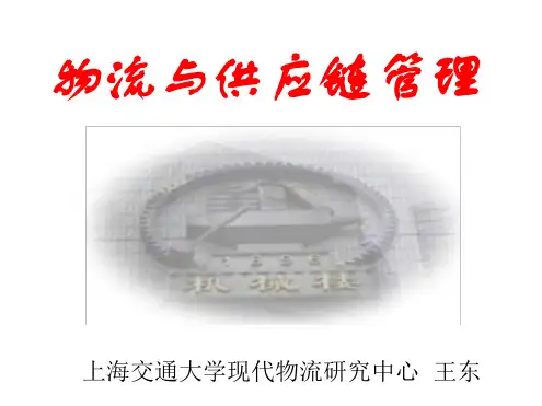 供应链管理讲座2上海交通大学王东