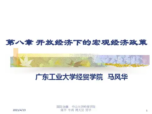 开放经济下的宏观经济政策