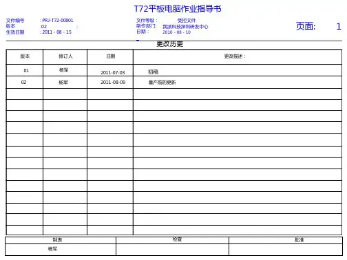 平板电脑作五业指导书-全文可读