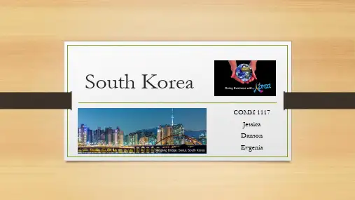 South Korea 韩国礼仪