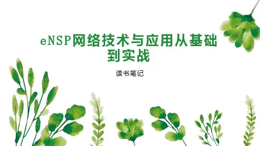 eNSP网络技术与应用从基础到实战