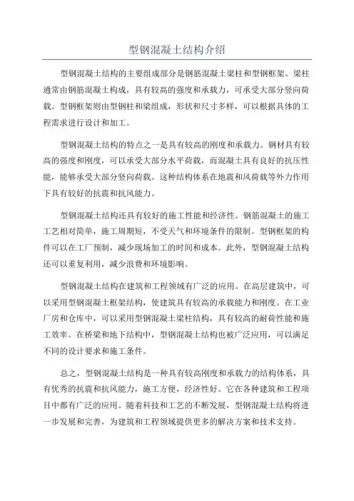 型钢混凝土结构介绍