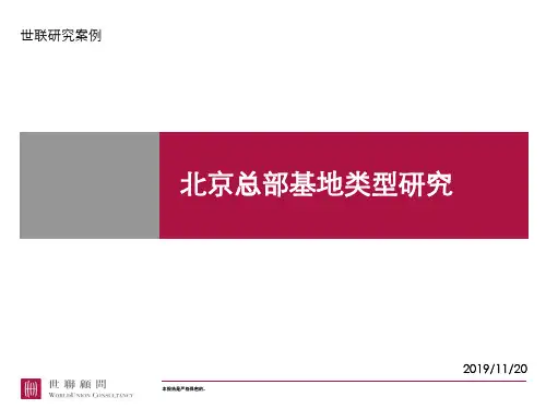 北京总部基地类型研究