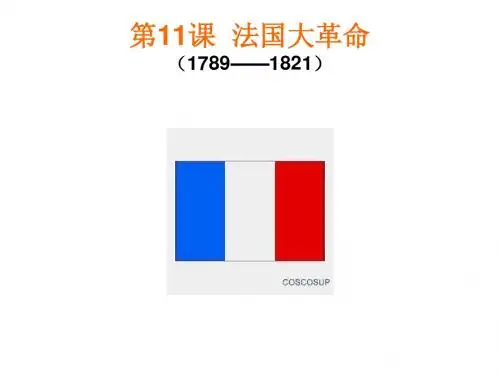九年级历史上册《法国大革命》简明课件