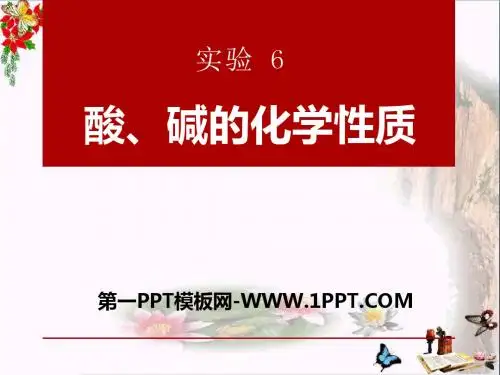 《酸、碱、盐的化学性质》 精品PPT课件
