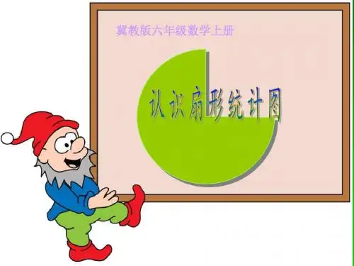 冀教版数学六年级上册《认识扇形统计图》课件