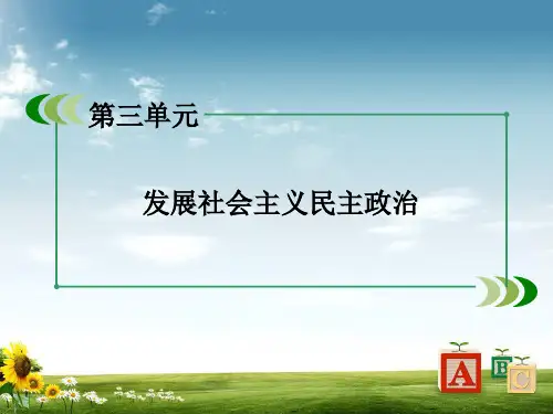【新人教版】政治必修二：第7课-第3框-《我国的宗教政策》ppt课件