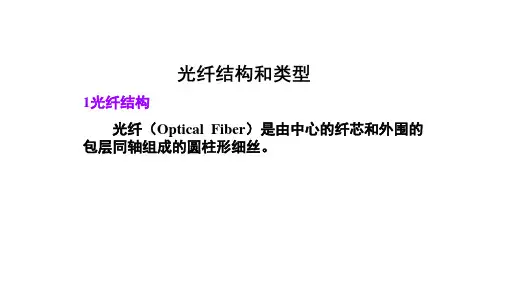 光纤结构和类型