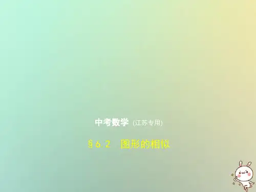 2019届江苏专版中考数学一轮复习第六章空间与图形6