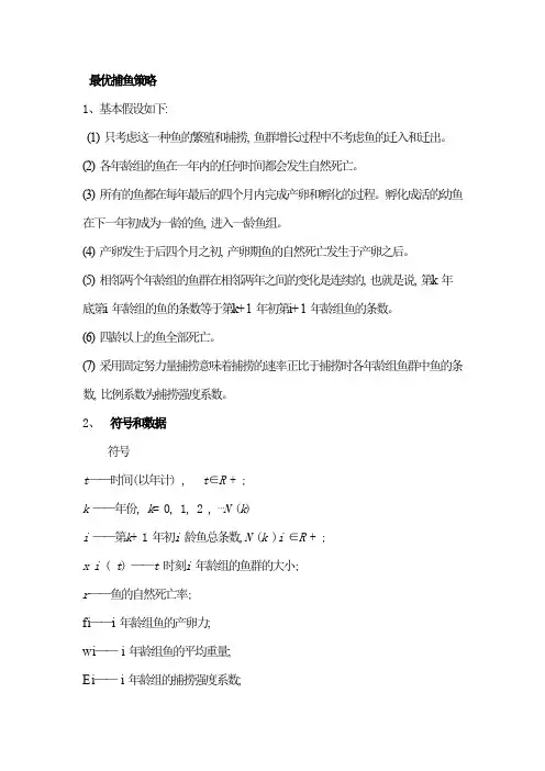 捕鱼模型