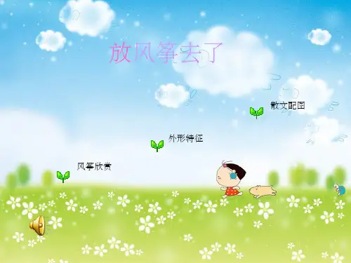 放风筝(幼儿园)ppt课件