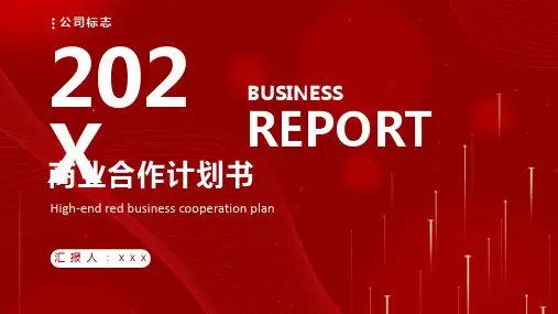 商业合作计划书PPT