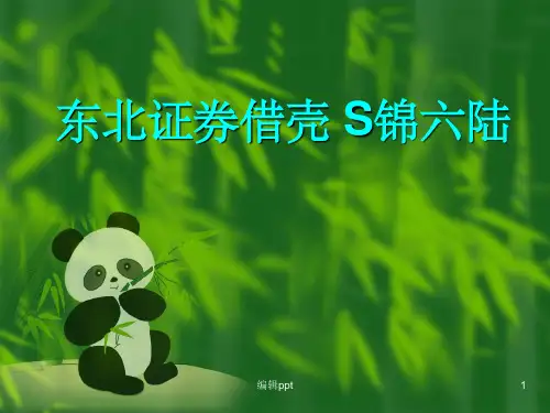 《借壳上市案例》PPT课件