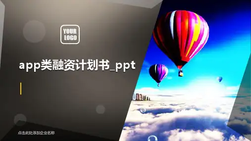 app类融资计划书_ppt