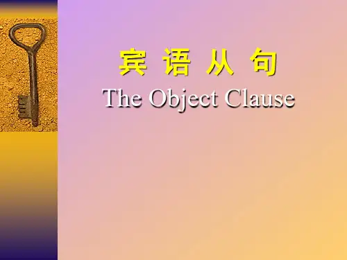 宾语从句1(共46张PPT)