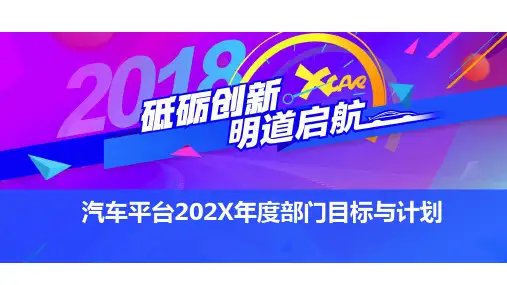汽车互动新媒体线上平台品牌战略营销方案【汽车】【ppt活动营销】