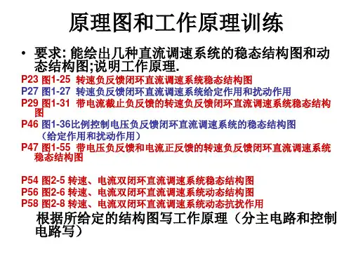 运动控制原理图和工作原理训练