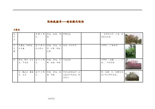 四川植物配置大全