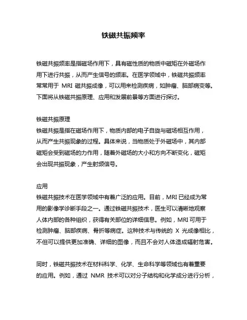 铁磁共振频率
