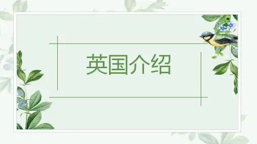英国介绍_参考模板