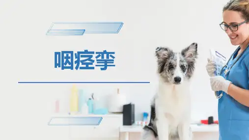 犬猫消化系统疾病(咽痉挛、咽喉水肿、多涎症)-宠医课件