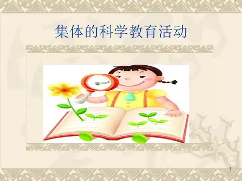 观察认识型活动 (课堂PPT)