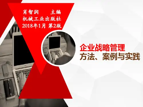 《企业战略管理》第九章】
