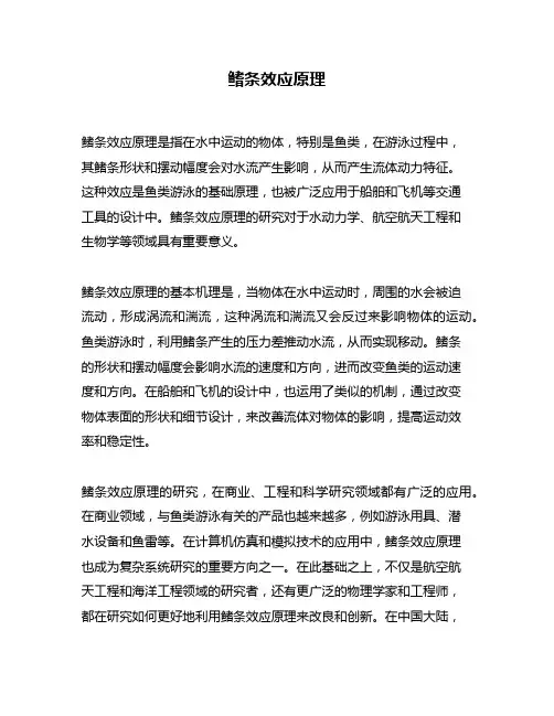 鳍条效应原理