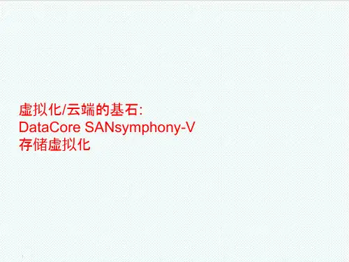 VR虚拟现实-SANsymphonyV虚拟化结合 精品