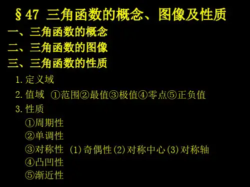 原创三角函数的概念图像及性质.ppt