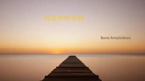 骨淀粉样瘤PPT课件