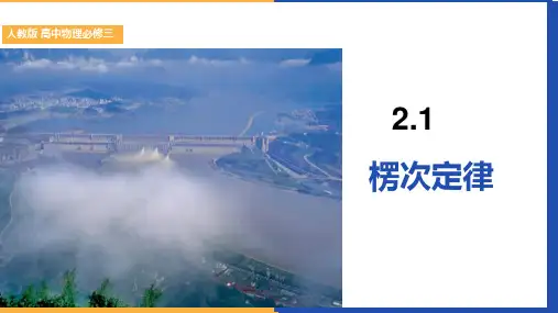 楞次定律课件-高二下学期物理人教版(2019)选择性必修第二册