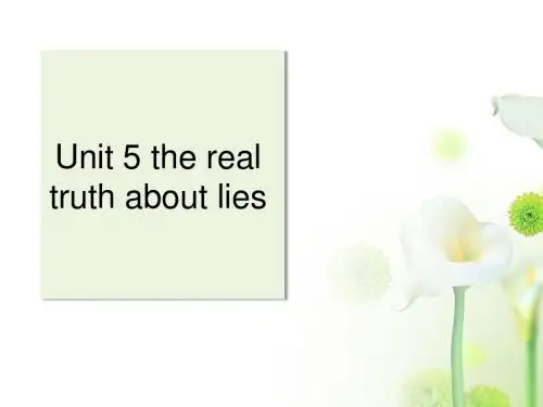 Unit_5_the_real_truth_about_lies