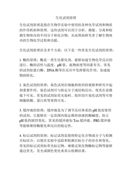 生化试剂原理