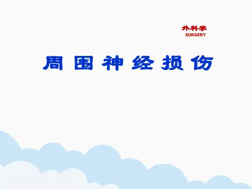 外科学PPT课件 周围神经损伤