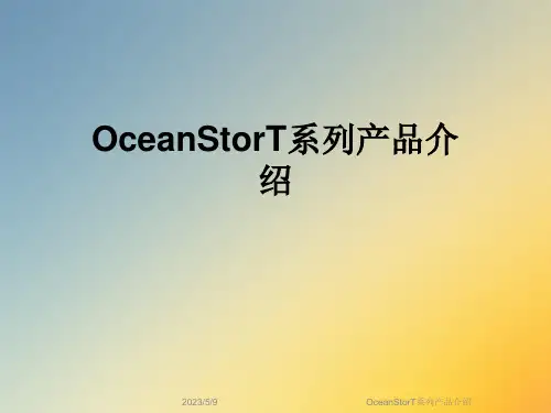 OceanStorT系列产品介绍
