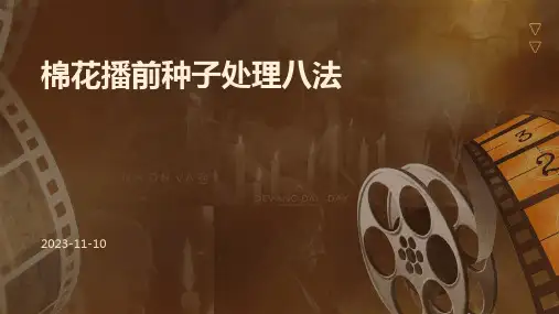 棉花播前种子处理八法