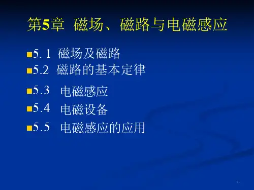第5章-串、磁场、磁路与电磁感应、课件