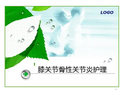 膝关节骨性关节炎PPT课件