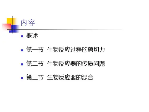 第三章生物反应器设计基础_PPT幻灯片