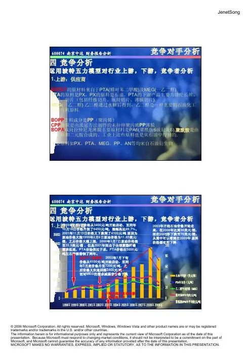财务管理案例分析-五力模型和杜邦分析